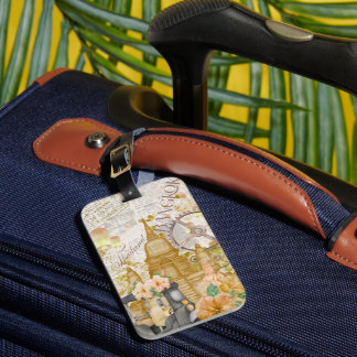 Vintage Thailand Luggage Tag