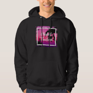 Vintage Thailand Vacation Travel Asia Thai Beach P Hoodie