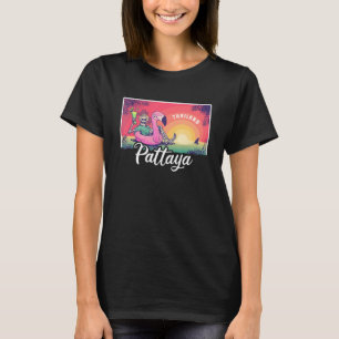 Vintage Thailand Vacation Travel Asia Thai Pattaya T-Shirt
