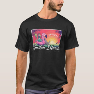 Vintage Thailand Vacation Travel Asia Thai Similan T-Shirt