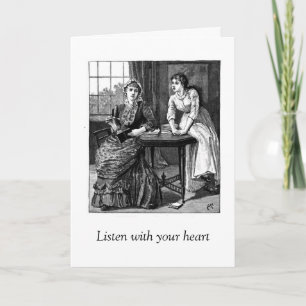 Vintage - Thank You for Listening, Card