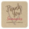 Vintage Thank You Labels Kitchen Beige Kraft Paper