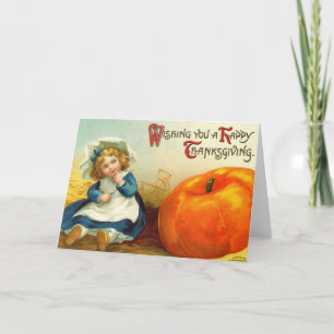 Vintage Thanksgiving Card