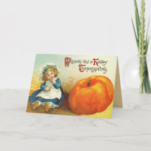 Vintage Thanksgiving Card