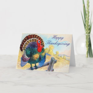 Vintage Thanksgiving Card