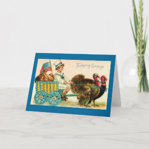 Vintage Thanksgiving Card