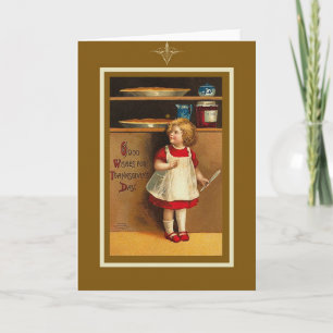 Vintage Thanksgiving Card