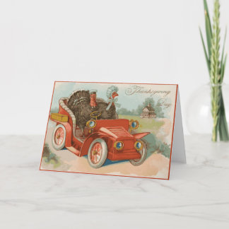 Vintage Thanksgiving Day Greeting Card