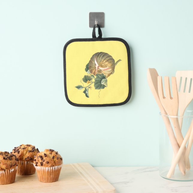 Vintage Thanksgiving Fall Autumn Pumpkin Template Pot Holder (Insitu(Hanging))