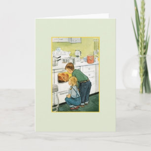 Vintage Thanksgiving Greeting Card