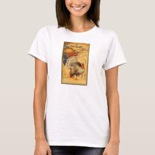 Vintage Thanksgiving Greeting T-Shirt
