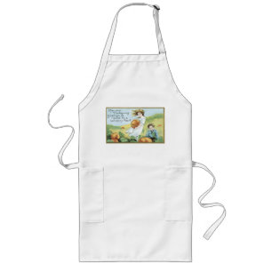 Vintage Thanksgiving Image apron