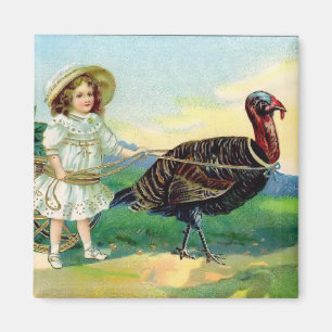 Vintage Thanksgiving Magnet