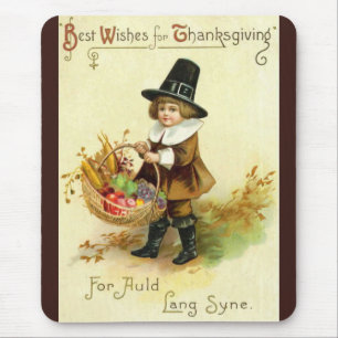 Vintage Thanksgiving Mousepad