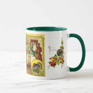 Vintage Thanksgiving Mug