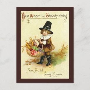 Vintage Thanksgiving Postcard