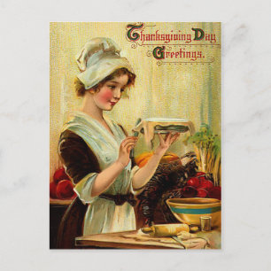 Vintage Thanksgiving Postcard