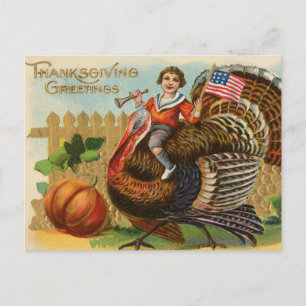 Vintage Thanksgiving Postcard