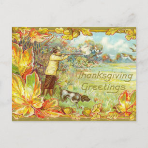 Vintage Thanksgiving Postcard