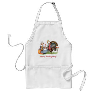Vintage Thanksgiving Standard Apron