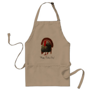Vintage Thanksgiving Turkey Standard Apron