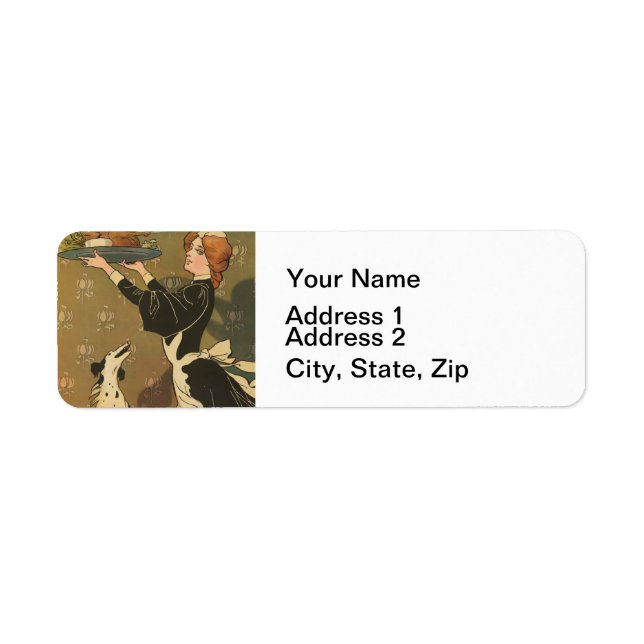 Vintage Thanksgiving Victorian Turkey (Front)