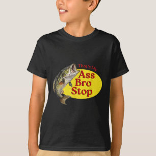 Vintage Thats My Bro Stop Funny Fishing T-Shirt