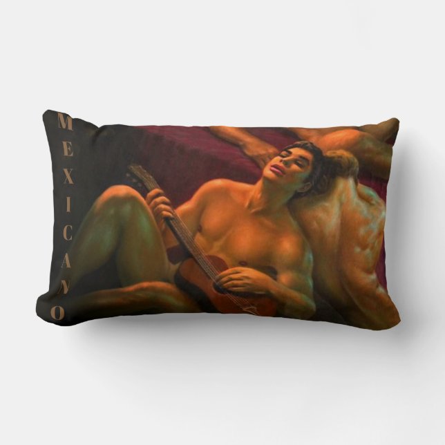 Vintage The Bandit - Mexicano Lumbar Pillow (Front)