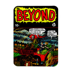 Vintage "The Beyond" Comics Flexible Magnet