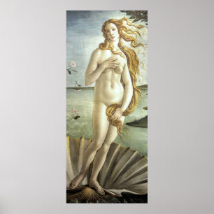 Vintage The Birth of Venus by Sandro Botticelli Poster