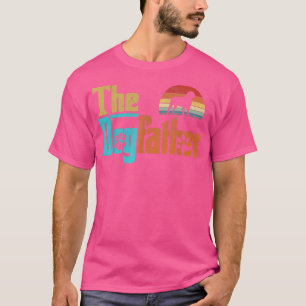 Vintage The Dogfather Neapolitan Mastiff Dog Owner T-Shirt