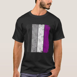 Vintage The Flag For The Asexual Community Lgbt Pr T-Shirt