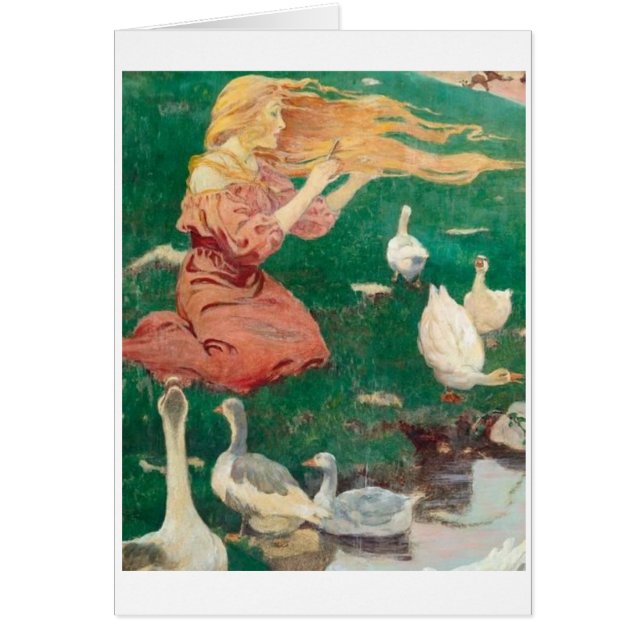 Vintage - The Goose Girl, (Front)