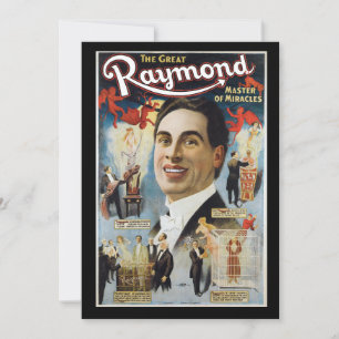 Vintage The Great Raymond, Master of Miracles