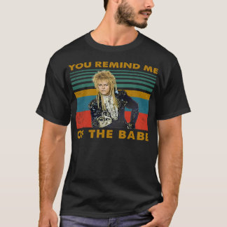 Vintage The Labyrinth Film Idol Art Gift For Fans T-Shirt