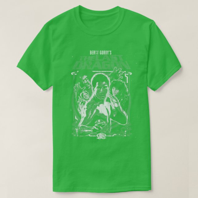 Vintage The Last Dragon Halftone TShirt (Design Front)