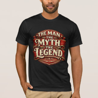 Vintage The Man The Myth The Legend Father's Day T-Shirt