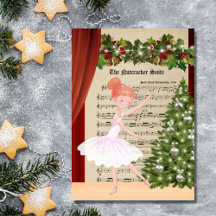 Vintage The Nutcracker Sheet Music Ballerina Dance