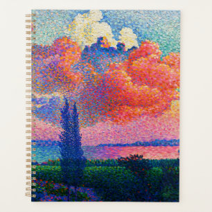 Vintage The Pink Cloud (1896) painting Planner