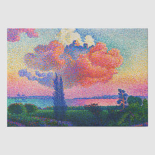 Vintage The Pink Cloud (1896) painting Tissue Paper