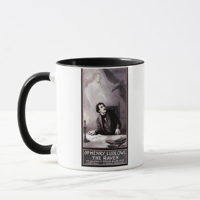 Vintage The Raven Theatrical Mug (Left)