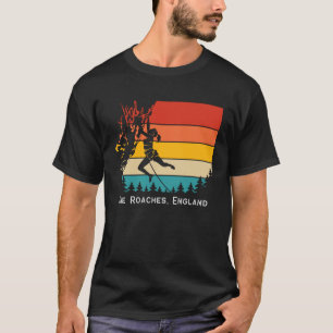 Vintage The Roaches England Rock Climbing Boulderi T-Shirt