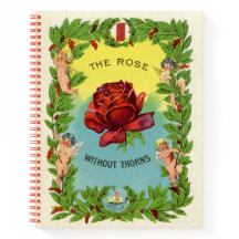 Vintage The Rose Without Thorns Cherubs