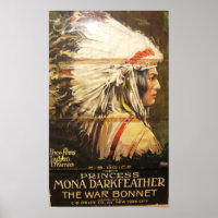 Vintage The War Bonnet 1914 Movie