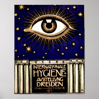 Vintage Theatre/Performance Advertisement  Poster