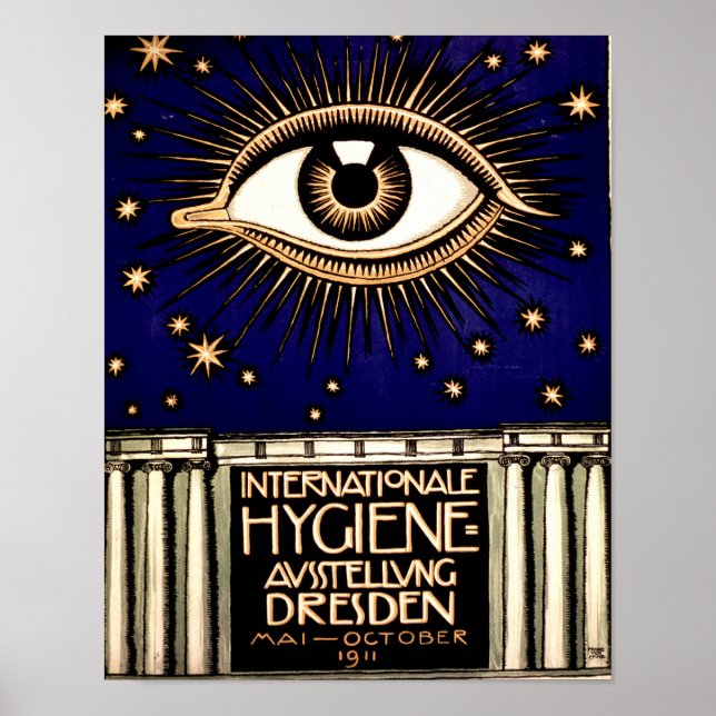 Vintage Theatre/Performance Advertisement  Poster (Front)