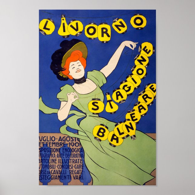 Vintage Theatre/Performance Advertisement  Poster (Front)