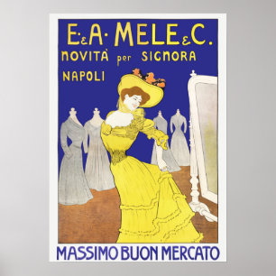 Vintage Theatre/Performance Advertisement Poster