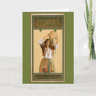 Vintage Theatrical Art on Greeting Cards