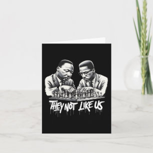 Vintage They Not Like Us Happy Black History Month Card